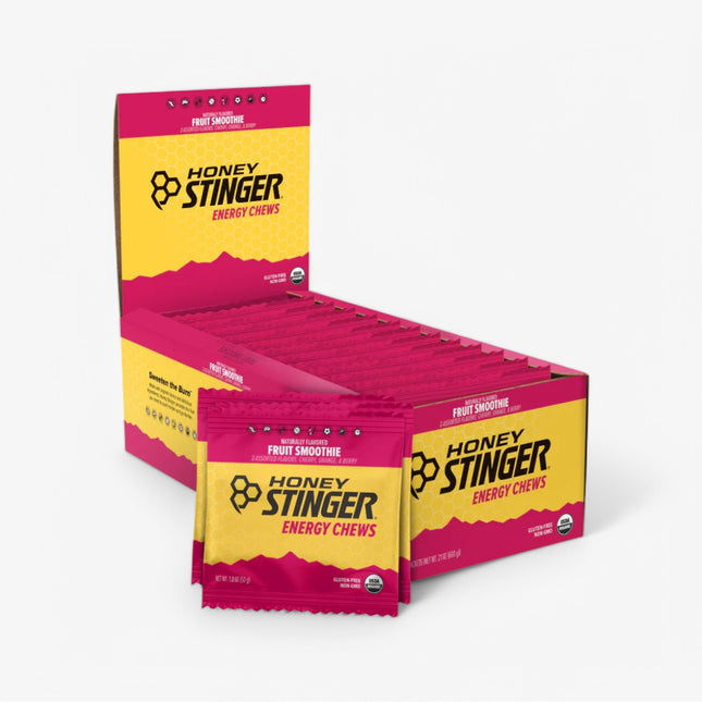 HONEY STINGER ENERGY CHEWS 12/50G FRUIT SMOOTHIES