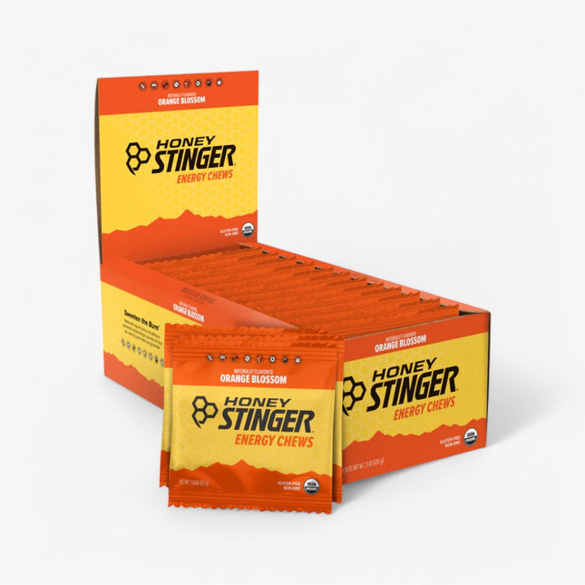 HONEY STINGER ENERGY CHEWS 12/50G ORANGE BLOSSOM