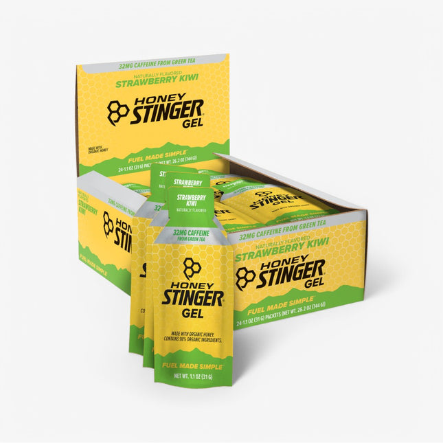 HONEY STINGER ENERGY GEL 24/31G STRAWBERRY KIWI