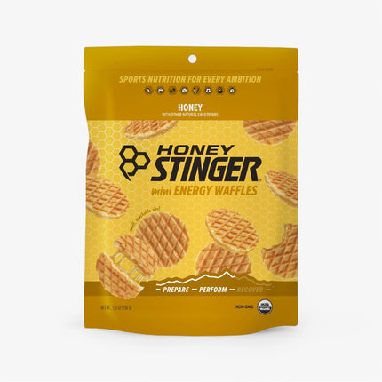 HONEY STINGER MINI ENERGY WAFFLES 5.3OZ HONEY