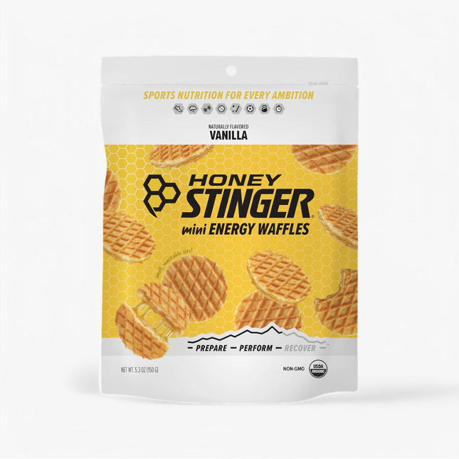 HONEY STINGER MINI ENERGY WAFFLES 5.3OZ VANILLA