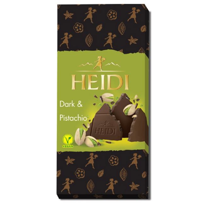 Heidi Dark Pistachio 12/80g (ROMANIA)