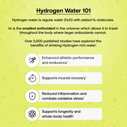 Hydrofy Hydrogen Water Electrolyte Variety Pack – 12ct (PREORDER)
