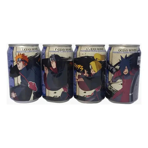 Ocean Bomb Naruto Akatsuki Sparkling Water Grapefruit 24/330mL (CHINA)
