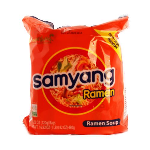 Samyang Ramen Noodles 8/4Bags (120g)