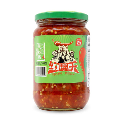Hongfantian Ferment Chili Sauce 6Bottles/2.3kg