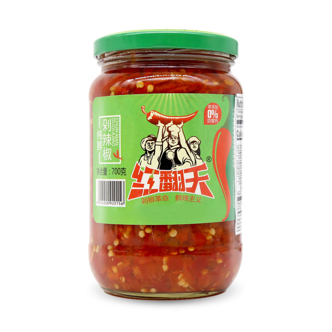 Hongfantian Ferment Chili Sauce 6Bottles/2.3kg