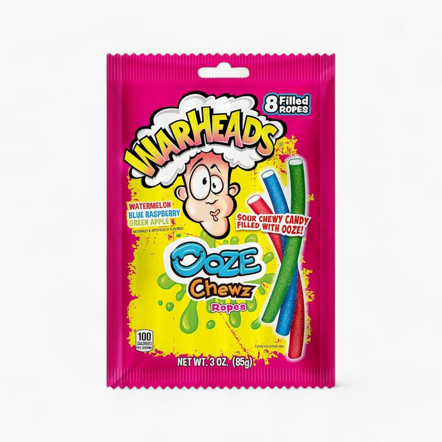 Impact Warhead Ooze Chewz Ropes 12/3Oz