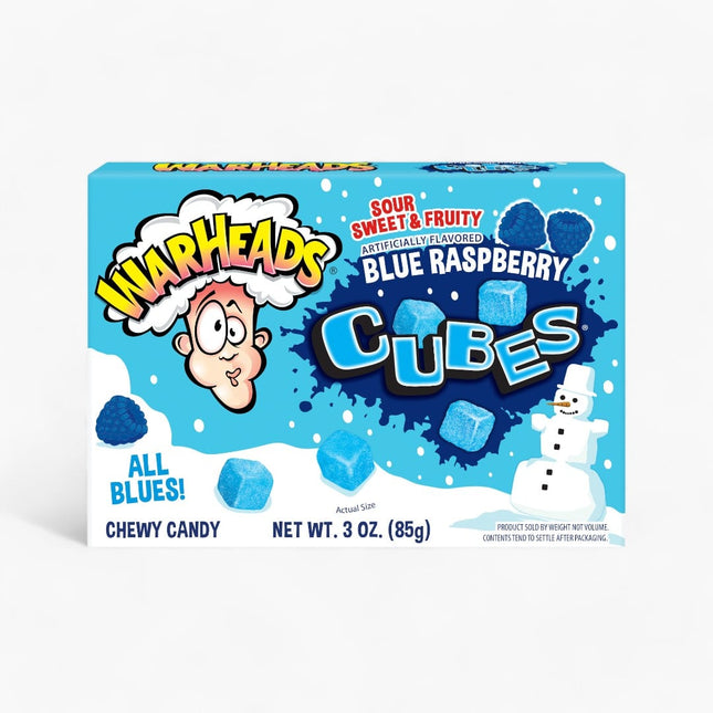 Impact Warhead Rasberry Cubes Theater 12/3Oz