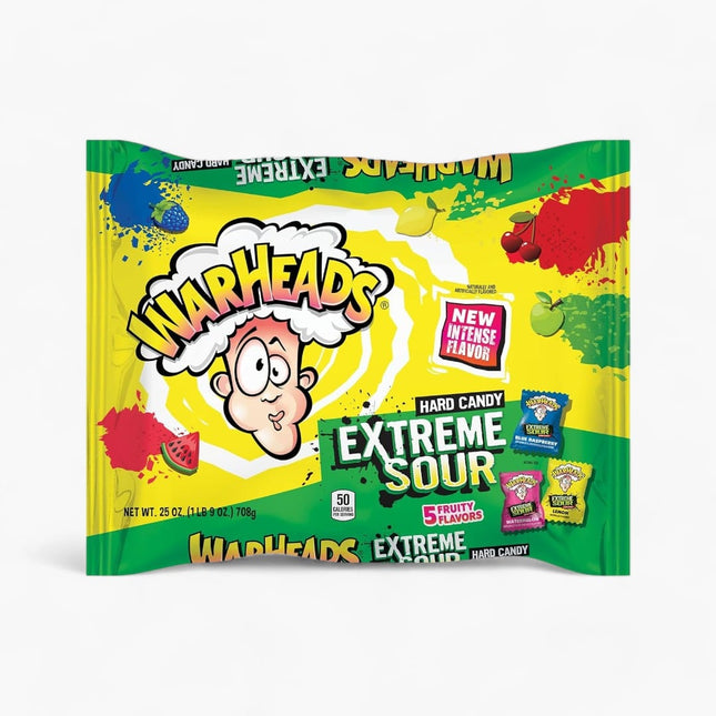 Impact Warheads Extreme Sour Hard Candy 12/25Oz