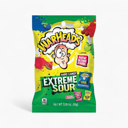 Impact Warheads Extreme Sour Hard Candy 12/3.25Oz