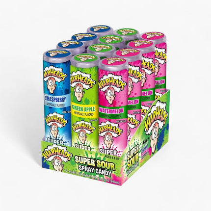 Impact Warheads Sour Spray Candy Upright 24/0.68Oz