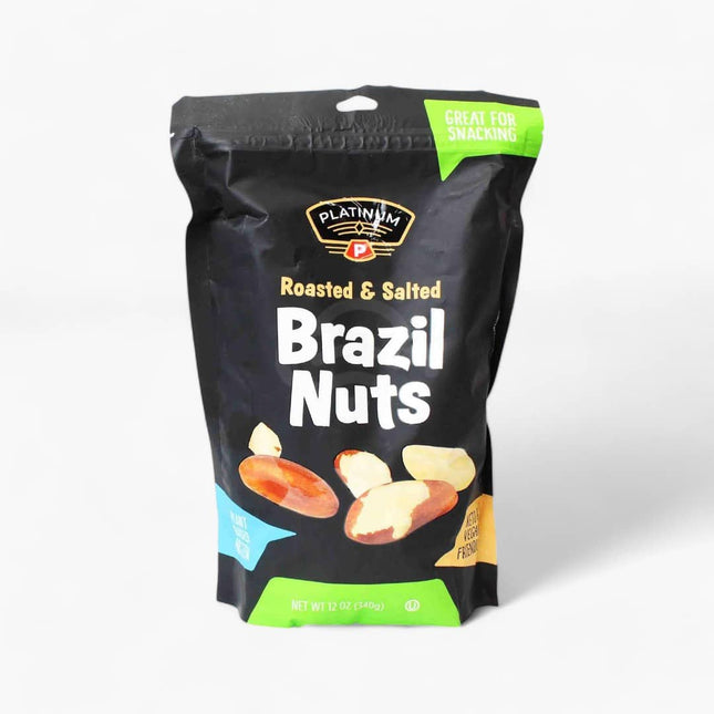 IMPERIAL NUTS BRAZIL NUTS ROASTED SALTED 12/12OZ