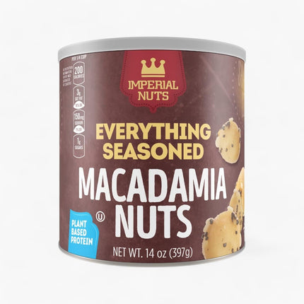 Imperial Nuts Everything Seasoning Macadamias 12/14Oz