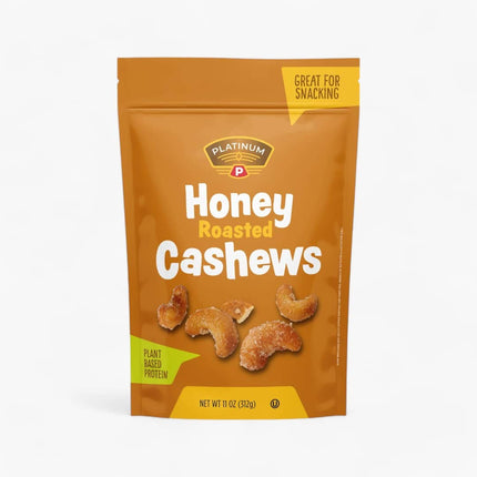 Imperial Nuts Platinum Honey Roasted Cashews 12/11Oz