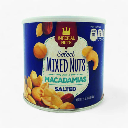 Imperial Nuts Select Mixed Nuts W/ Macadamias 12/12Oz