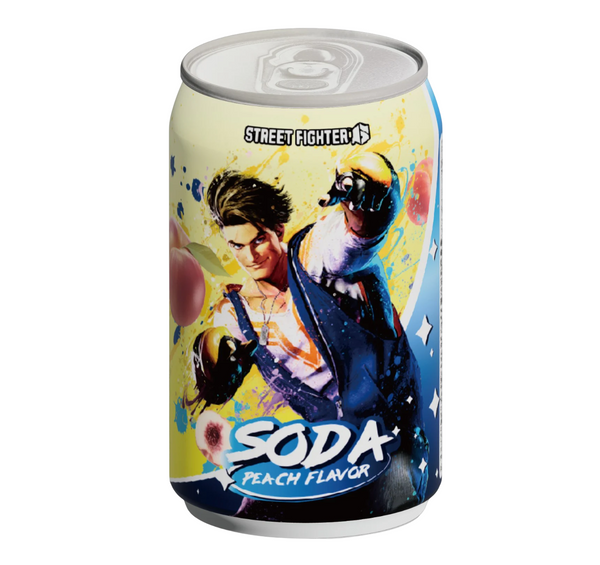 Amandier Street Fighter Peach Soda Chunli/Luke 12/330mL (TAIWAN)