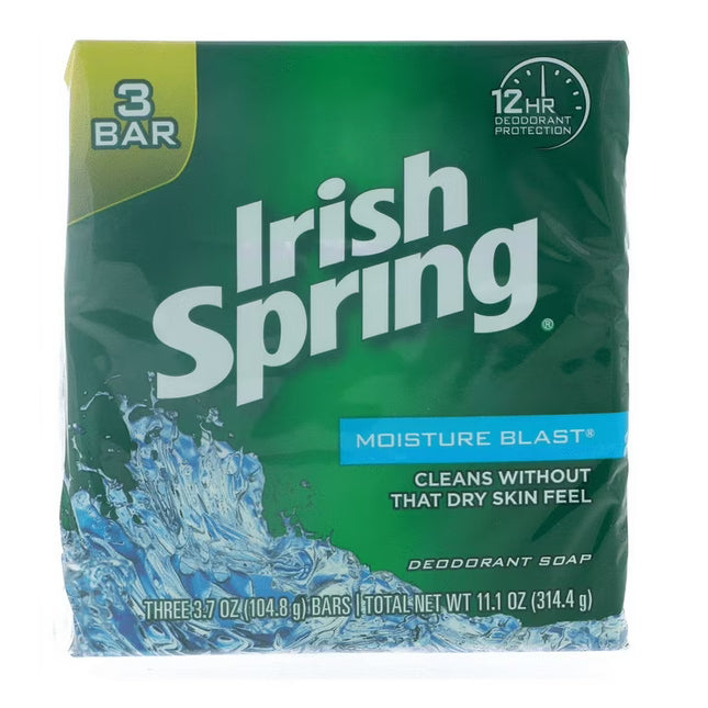 Irish Spring Moisture Blast 3BAR/18PK - Pallet QTY (90 Cases)