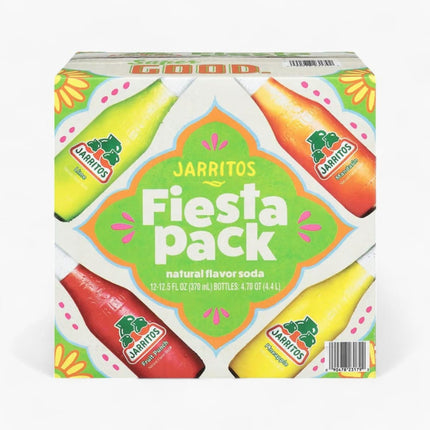 Jarritos Fiesta Pack Glass 12/12.5Oz