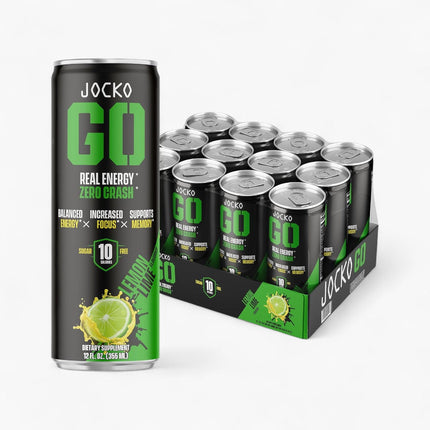 JOCKO FUEL GO ENERGY DRINK 12/12OZ LEMON LIME CITRUS PSYCHO