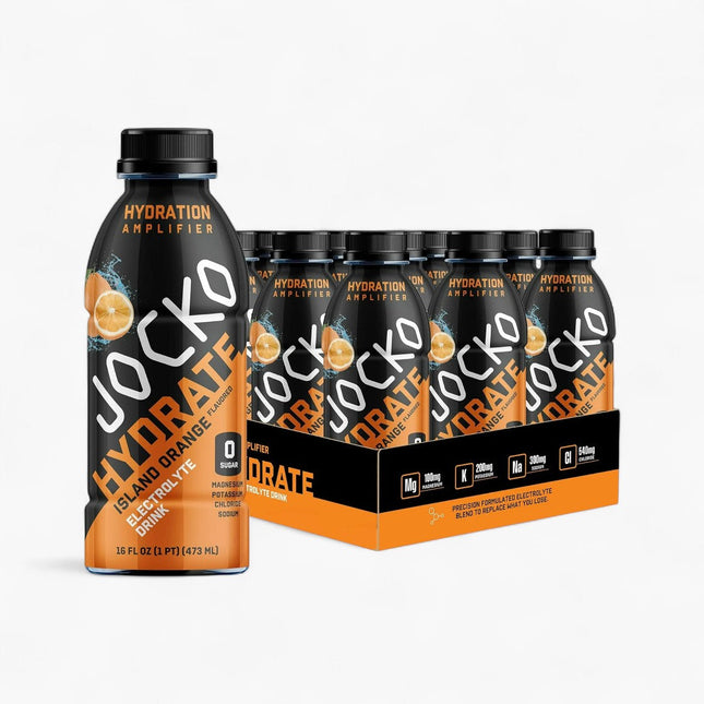 JOCKO FUEL HYDRATION DRINK 12/16OZ ISLAND ORANGE