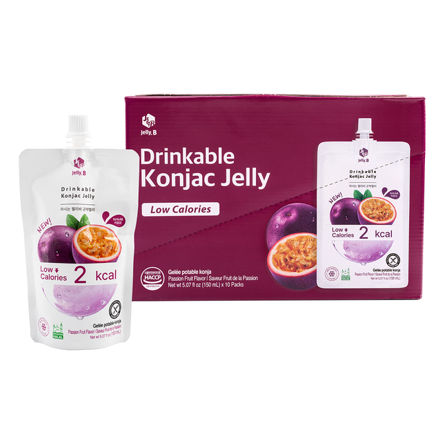 Jelly B Konjac Jelly Drink Passionfruit 10/150ml (KOREA)