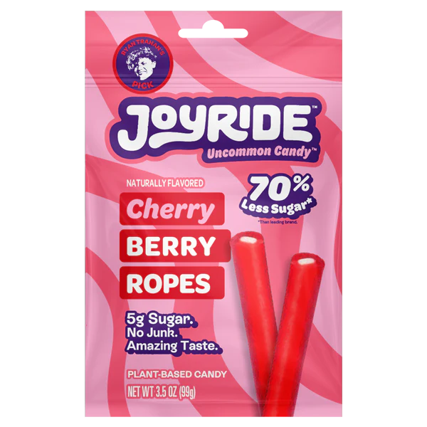 Joyride Cherry Berry Ropes – 10 Pack x 3.5 OZ