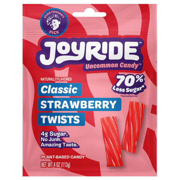 JOYRIDE CLASSIC STRAWBERRY TWISTS - 10 PACK X 4 OZ