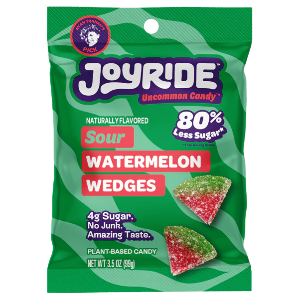 JOYRIDE SOUR WATERMELON WEDGES - 10 PACK X 3.5 OZ