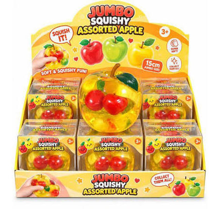 Jumbo Squishy Assorted Apple - 9 Pack