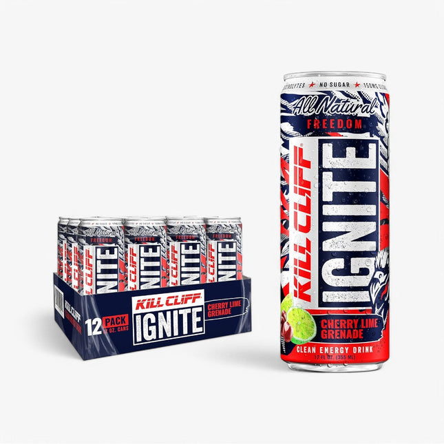 KILL CLIFF IGNITE ENERGY DRINK 12/12OZ CHERRY LIME GRENADE