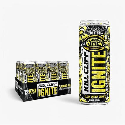 KILL CLIFF IGNITE ENERGY DRINK 12/12OZ FLAMING JOE