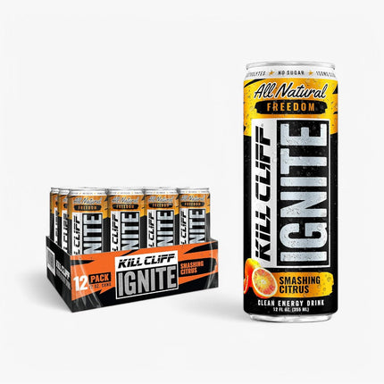 KILL CLIFF IGNITE ENERGY DRINK 12/12OZ SMASHING CITRUS