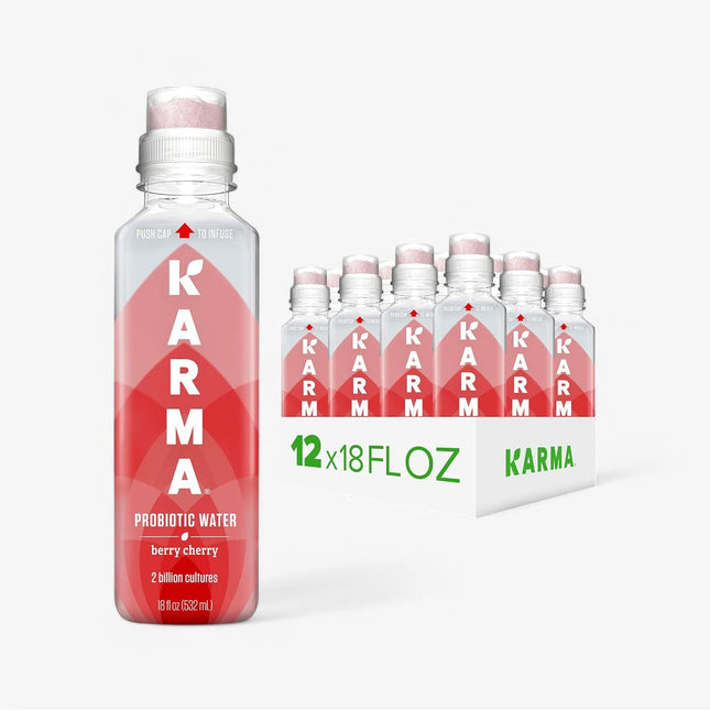 KARMA PROBIOTIC DRINK 12/18OZ BERRY CHERRY