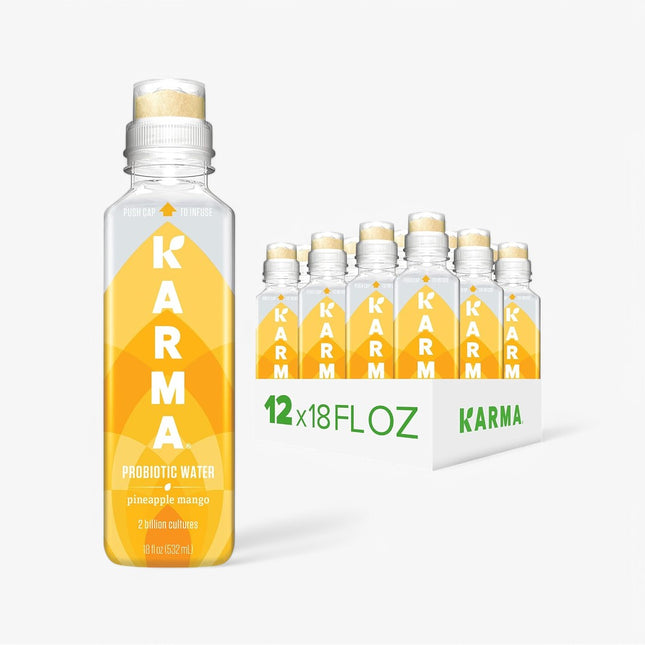 KARMA PROBIOTIC DRINK 12/18OZ PINEAPPLE MANGO