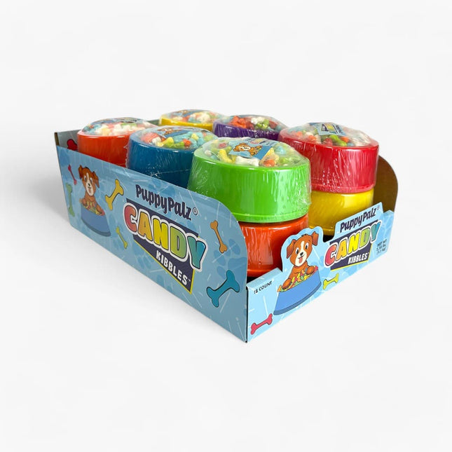 KOKO'S PUPPYPALZ CANDY KIBBLE BOWL, 18/2.29 OZ