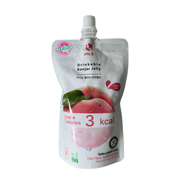 Konjac Jelly Peach (Korea) – 10 Count Cups