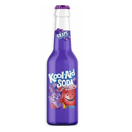 Kool Aid Grape Soda 12/12OZ