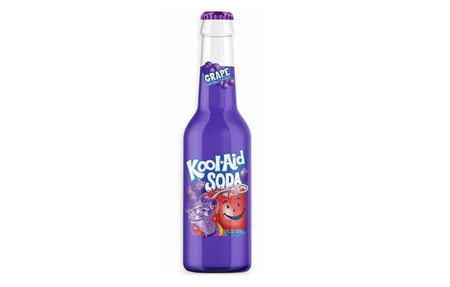 KOOL AID GRAPE SODA 12/12OZ