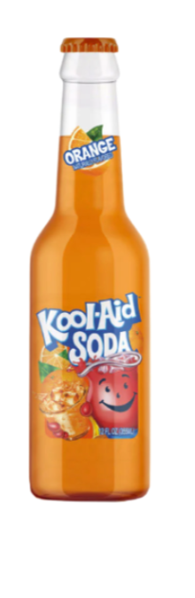 KOOL AID ORANGE SODA 12/12OZ