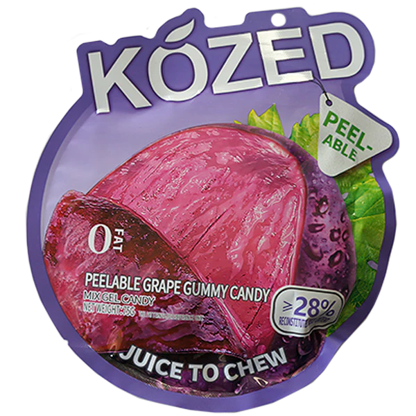Kozed Grape Gummy Candy – 10 Count