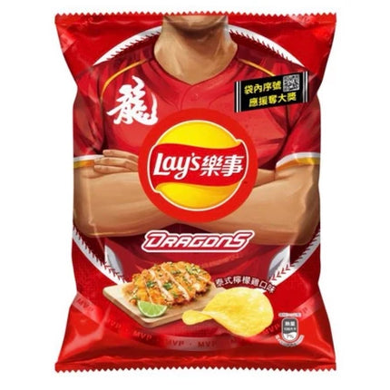 Lay's Thai Style Lemon Chicken 12/49g (TAIWAN) - [L53]