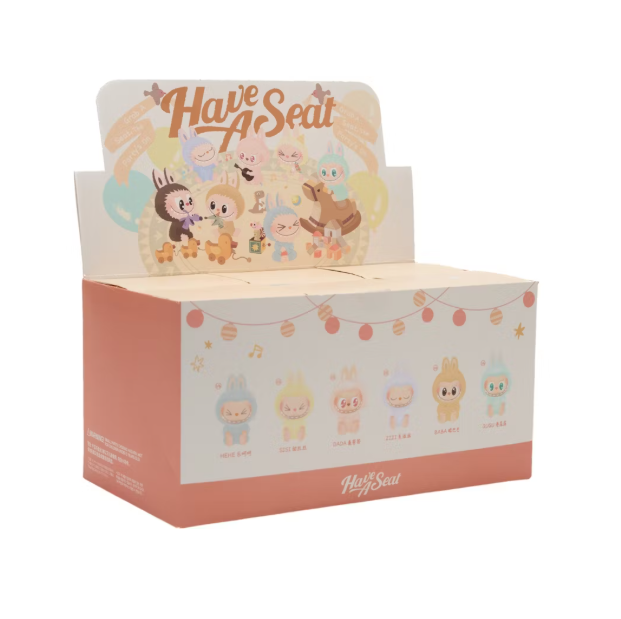 LABUBU HAVE A SEAT 6 BLIND BOX - AUTHENTICITY NOT GUARANTEED