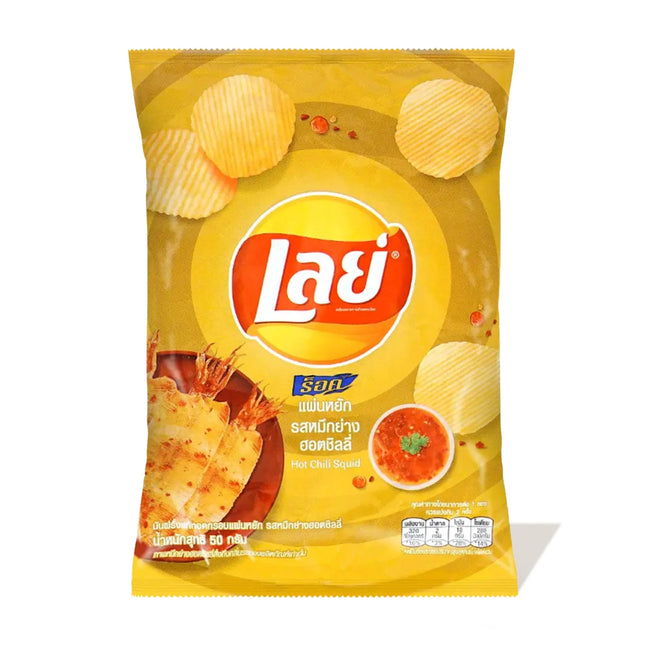 Lay's Hot Chili Squid 12/48g (THAILAND)