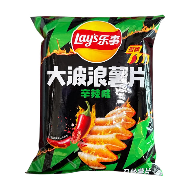 Lay’s Wave Chips Pure Spicy 22/70g (CHINA)