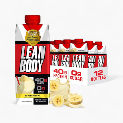 LEAN BODY - 40G PROTEIN SHAKE - 12/17OZ BANANAS & CREAM