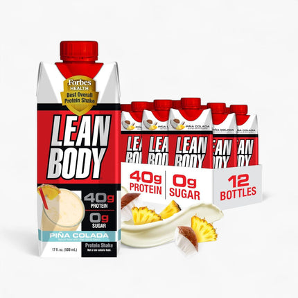 LEAN BODY - 40G PROTEIN SHAKE - 12/17OZ PINA COLADA