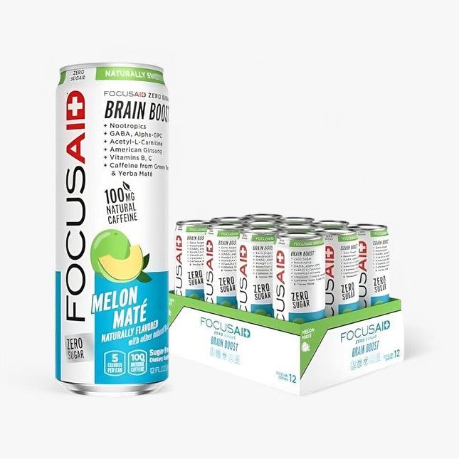 FOCUSAID LOW CALORIE MELON MATE ENERGY 2/12OZ