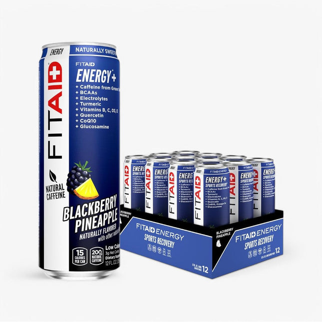 FITAID ENERGY DRINK 12/12OZ BLACKBERRY PINEAPPLE
