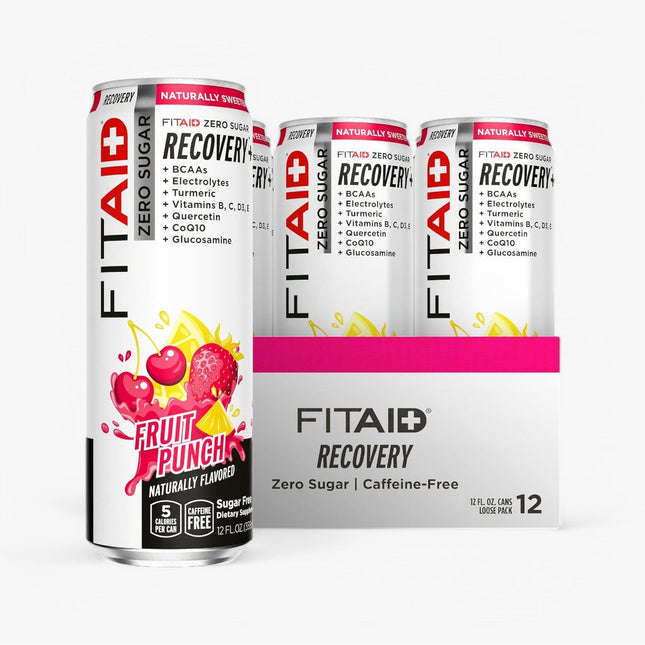 FITAID RECOVERY DRINK 12/12OZ FRUIT PUNCH
